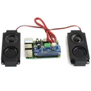 Audio Sound Card HAT Speaker Kit for Raspberry Pi Zero 2 W WH A 3 B Plus 4