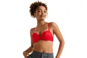Kayser Brazilian Push Up Bra - Red