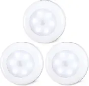 Motion Sensor Lights Indoor AAA Battery Operated, Cordless High CRI LED Stick on