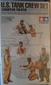 Tamiya #35347 1/35 SCALE U.S. TANK CREW SET NEW IN DAMAGED BOX