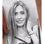 Custom Drawing Canvas Portrait, Pencil Sketch from Photo, Original Handmade