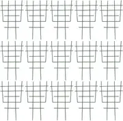 VINTORKY 20Pcs Shape Plant Support Frame for Garden Durable Material Flower Support Rack for Climbing Plants for Indoor and Outdoor Use Trellis for Potted Plants