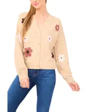 CeCe Floral Cardigan
