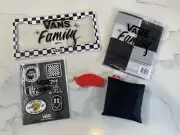 Lot Of Vans Off The Wall Family Flag Patches Plate Frame Fidget Toy Reusable Bag