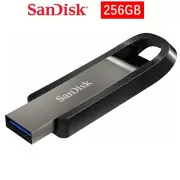 USB 3.2 Flash Drive Extreme Go SanDisk 256GB Fast Memory Stick CZ810 400Mb/s