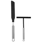 Crepe Spreader Crepe Tool Crepe Maker Pancake Batter Stainless Steel T Shape