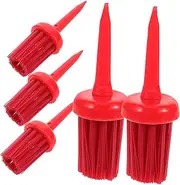 Totority 5Pcs Reusable Golf Tees with Professional Golf Brush Stable Golf Ball Holders for Swing Depth and Accurate Shots Golfing Supplies for Enthusiasts