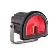 LED Autolamps Red Semi-Circle Beam Forklift Truck Light 10-80V Warning Lamp Bulk