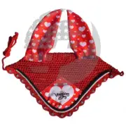 Valentine's Day Special Gift Horse Ear Bonnet/Net/Hat/Hood/Mask Fly Veil