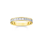 Buy Ring white stones pavé gold by Thomas Sabo online - THOMAS SABO Australia