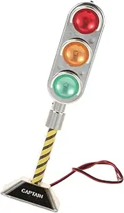 ASAKKURA Mini Traffic Signal Light Ornament Car Decor Led Mini Street Lamp DIY Car Interior Decor Easy Install
