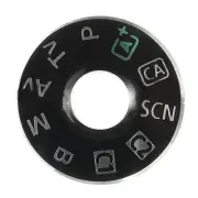 Function Dial Mode Plate Interface Cap Menu Button For Canon EOS 6D Camera