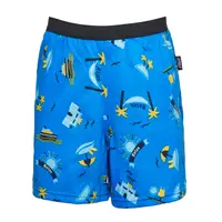 在飛比找PChome24h購物優惠-【SOLIS】海灘遊俠系列120-150寬鬆印花四角男童內褲