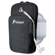 Mobile Phone Sports Arm Bag For Exercising Black Armbands