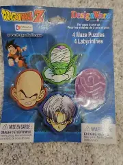 RARE Vintage New Sealed Dragon Ball Z Party Maze Puzzles NEW Anime DesignWare
