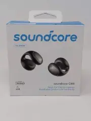 New Soundcore by Anker C40i Open Ear True Wireless Earbuds Black A3331