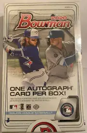 2020 Bowman Baseball Box - Hobby