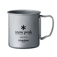 在飛比找樂天市場購物網優惠-[ Snow Peak ] SP鈦金屬折疊單層杯 600ml