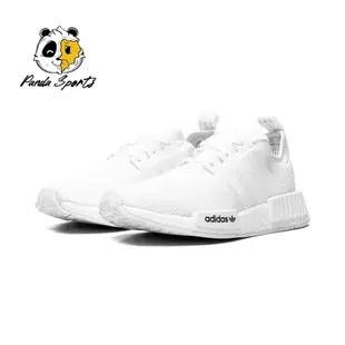 -🐼- ADIDAS NMD R1 全白 小白鞋 愛迪達 運動鞋 慢跑鞋 透氣鞋 跑步鞋 男鞋 鞋子 女鞋 FW0432