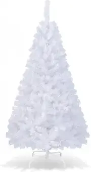 5 Foot White Artifical PVC Christmas Tree With Stand