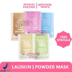 LAUSKIN 面膜粉病毒綠茶香草棉花糖草莓巧克力面膜 GREENTEA LAUSKIN LAUZA BEAUTY PU