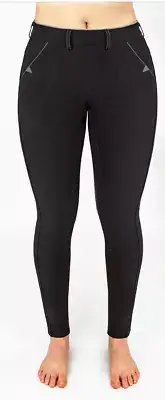 Irideon Wind Tech Full Seat Breeches-XL-Black