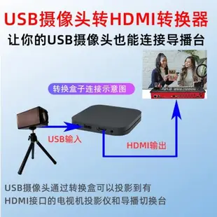 USB攝像頭轉HDMI接ATEM PRO切換導播臺UVC內窺鏡webcam攝像機會議