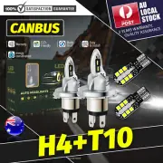 H4 9003 LED Headlight Bulbs Light Globes For Ford Ranger 2011-2014 CANbus (for: Ford)