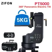 ZIFON PT-5000 Motorized Remote Control Pan Tilt Panoramic Head for Cameras DSLR