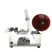 MT50 Semi-Automatic Stainless Tank Plastic Glass Metal Round Bottle Labeling