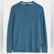 Ted Baker Men's Sett Textured Crew Neck Sweater 5 XL $225 NEW