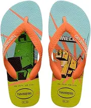 [havaianas] Unisex Kid's Minecraft Flip-Flop