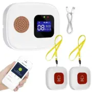 Duress Alarm Seniors Patient Disabled Call SOS Emergency Button Alert Speaker