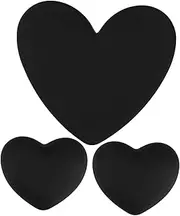 Mini Resin Heart Charms Heart Resin Flatback Charm for Phone Cable Adorable DIY Jewelry Components Set of 3