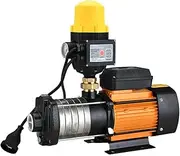 Protege Multi-stage Water Hi-pressure Pump with Auto-controller Home Garden Irrigation 6-Stage Electric