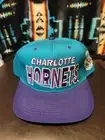 Vintage Wool G CAP Charlotte Hornets NBA Basketball Snapback Hat Cap