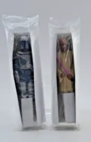Star Wars Figure Pens General Mills Cereal Prize 2013 Jango Fett + Mace Windu