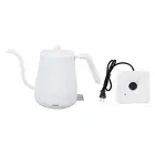 H (White US Plug 110V)Electric Gooseneck Kettle 800ml 1000W Auto Power Off ABS