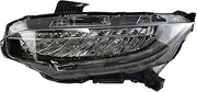 Car Accessories LED Lamp 2015-2018 Compatible With Civic Headlight Original Vehicle Headlamp Assembly Auto Light Systems(Left side)