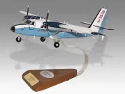 De Havilland DHC-6-100 Twin Otter MMA Desk Wood Airplane Model Large Scale 1/48
