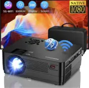 4K Native 1080P Full HD Movie Projector Compatible with iOS/Android/XBox