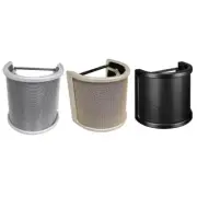 Professional Microphone Popping Filter Windscreen Isolation Shield for