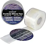 Proxicast Pro-Grade Extra Strong 30mil Weatherproof Self-Fusing Silicone Rubber Sealing Tape For Outdoor Antenna Coax & Electrical Cables, Hose/Pipe Leaks & Emergency Repairs (1.5" x 15' roll) - Clear