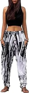 [Thaluta] Women's Harem Loose Yoga Travel Lounge Pants with Pockets Casual Boho