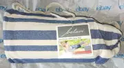 new Belavi Hammock with Carry Bag striped blue/ white