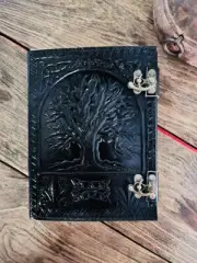 Large leather journal, vintage journal, tree of life journal, Life Journey Books