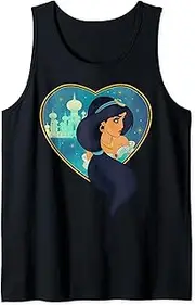 [Disney] Princess Jasmine Agrabah Heart Tank Top