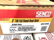 SENCO # HD27APBS (BX.OF 2500) 3"X.120" ROUND HD. 20 DEG. PLASTIC COLLATED NAILS