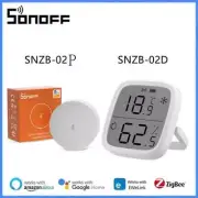 SONOFF SNZB-02D/SNZB-02P Zigbee Smart Temperature Humidity Sensor With LCD Scree