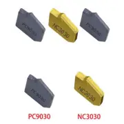 10Pcs SP200/300/400 Carbide Inserts Slotted Parting Grooving Metal Lathe Turning